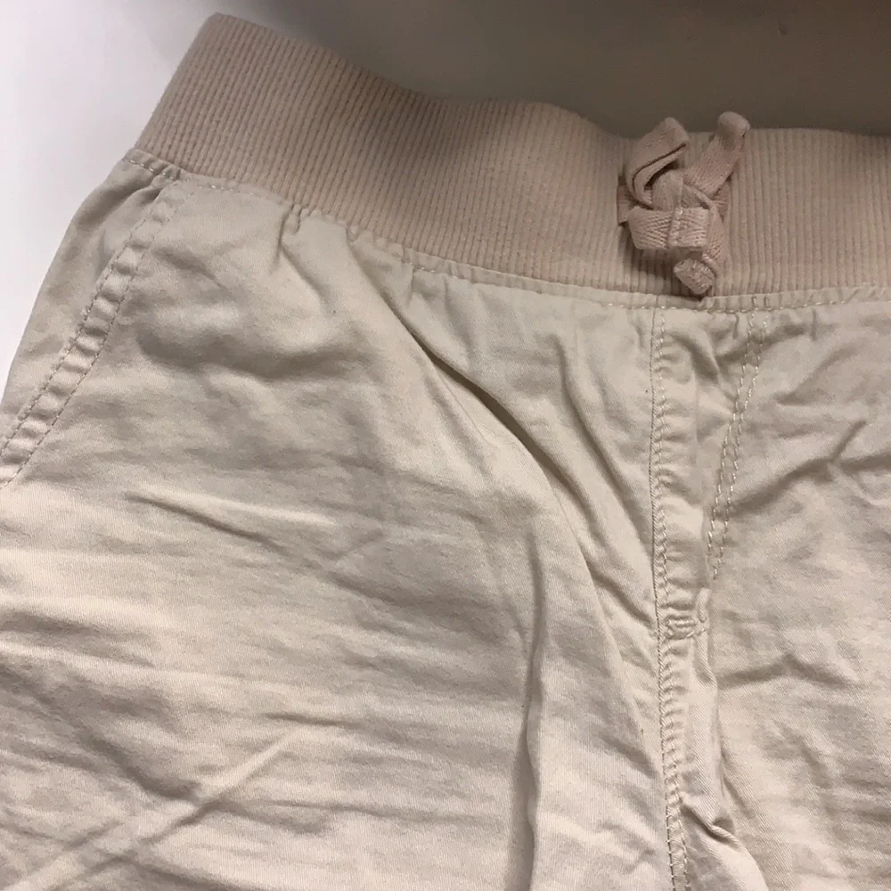 Children’s place casual tan khaki kids elastic waist short 10
